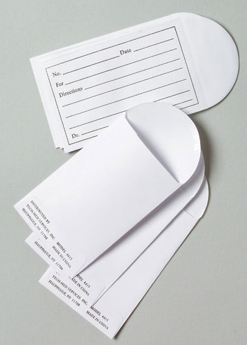Picture of Pill Envelopes Box - Box of 1000 Printed - 3021