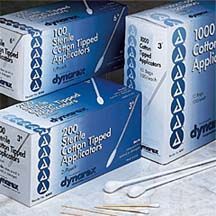 Picture of Cotton Tipped Applicators-6 Sterile - Box of 100 - 3075