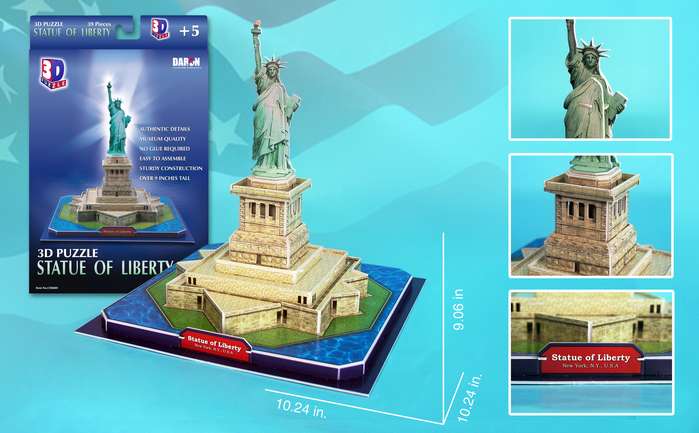 Picture of Daron CF080H Statue Of Liberty 3D Puzzle