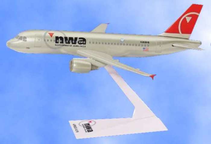 Picture of Daron LP0037 A319-100 Northwest Airlines - Nc