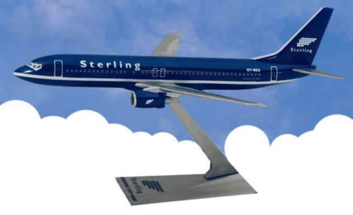 Picture of Daron LP41260DB B737-800 Sterling European Airlines - Dark Blue