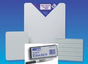 Picture of Flipside 21004 - Magnetic Dry Erase Board With Pen And Student Eraser - 9.5 Pack of 12