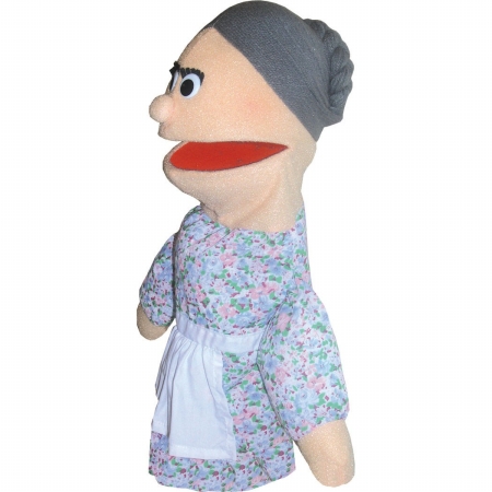 Picture of Get Ready 306A Grandma puppet- African-American- 18 inch