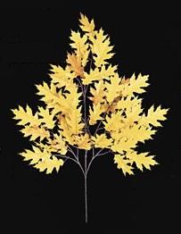 Picture of Autograph Foliages PR-4695 - 29 Inch Fire Retardant Pin Oak Branch - Gold - Dozen