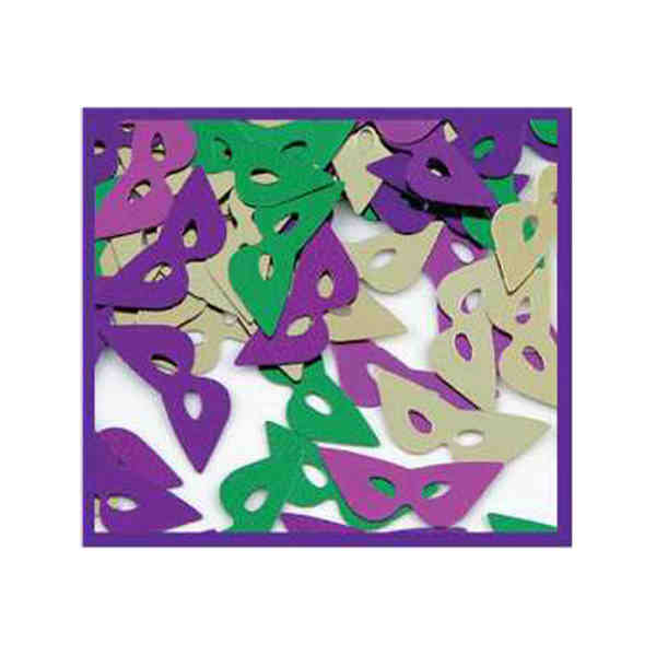 Picture of Beistle - 50706-GGP - Fanci-Fetti - Mardi Gras Masks- Pack of 12