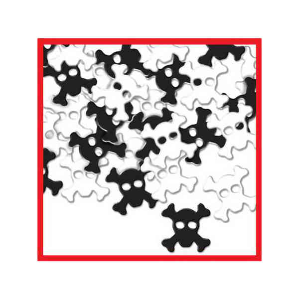 Picture of Beistle - 57135 - Fanci-Fetti - Skull And Crossbones- Pack of 12