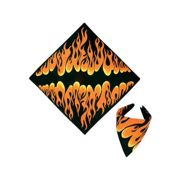 Picture of Beistle - 60754 - Flame Bandana- Pack of 12