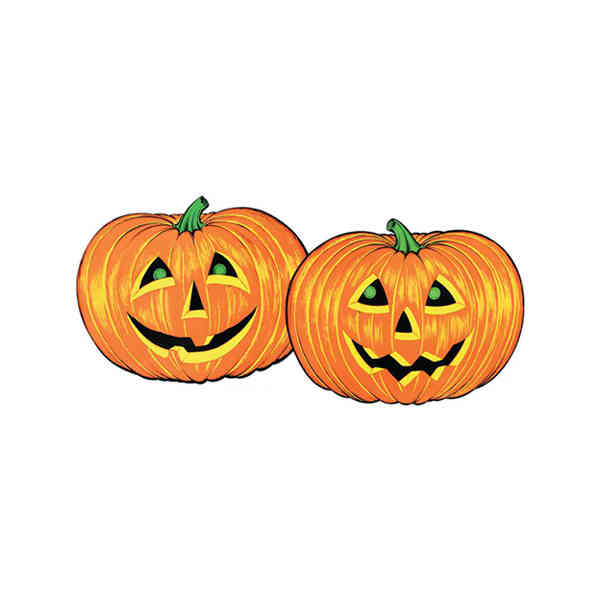 Picture of Beistle - 01224 - Jack-O-Lantern Faces- Pack of 12