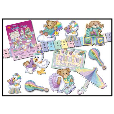 Picture of Beistle - 55713 - Cuddle-Time Party Kit - Pack of 6