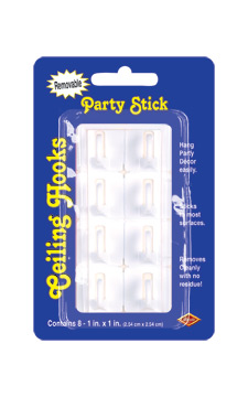 DDI 2181283 Party Stick Ceiling Hooks Case of 12