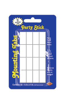 DDI 2181284 Party Stick Mounting Tabs Case of 12