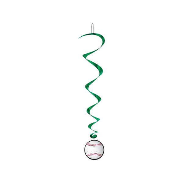 Picture of Beistle - 50497 - Baseball Whirls - Pack of 6