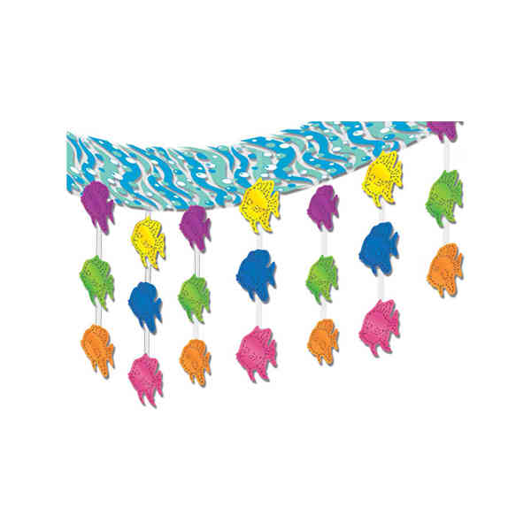 Picture of Beistle - 50334 - Tropical Fish Ceiling Decor - Pack of 6