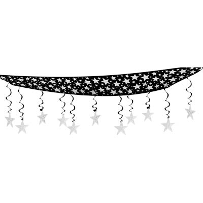 Picture of Beistle - 50335-S - The Stars Are Out Ceiling Decor - Pack of 6