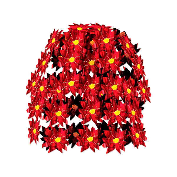 Picture of Beistle - 20753 - Poinsettia Cascade- Pack of 12