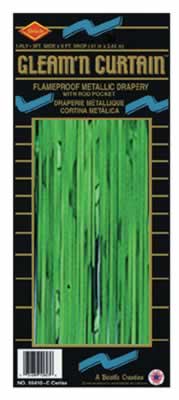 Beistle - - 1-Ply FR Gleam N Curtain - Pack of 6
