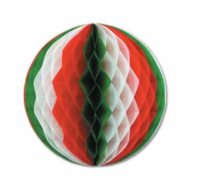 Beistle - 55612-RWG - Tissue Ball - Pack of 24