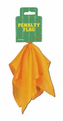 Picture of Beistle - 60747 - Penalty Flag- Pack of 12