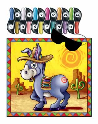 Picture of Beistle - 60212 - Donkey Game - Pack of 24