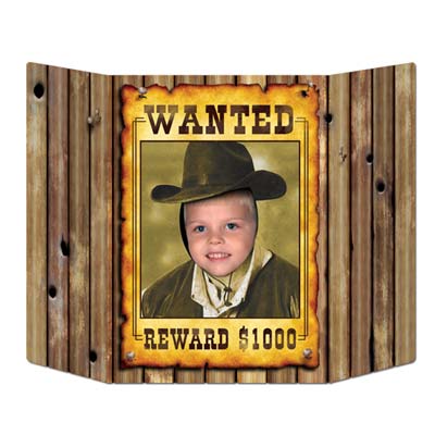 Picture of Beistle - 57981 - Wanted Poster Photo Prop - Pack of 6