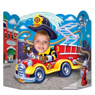 Picture of Beistle - 57991 - Fire Truck Photo Prop - Pack of 6