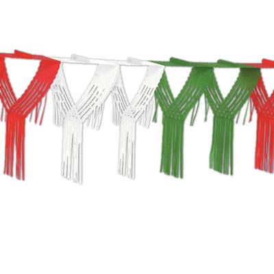 Picture of Beistle - 55523-RWG - Drop Fringe Garland- Pack of 12