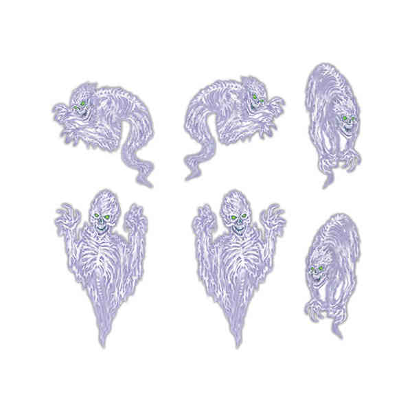 Beistle - 00904 - Scary Spirit Props- Pack of 12