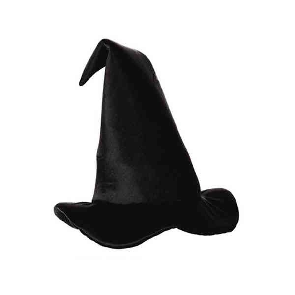 Picture of Beistle - 00720 - Satin-Soft Black Witch Hat- Pack of 12