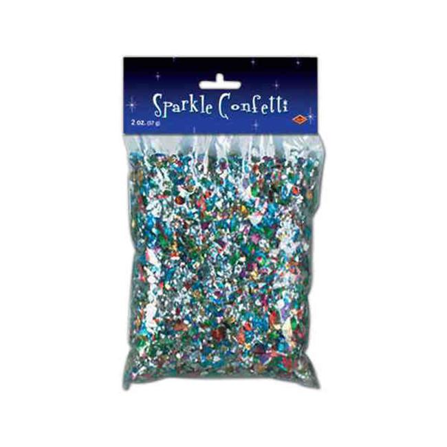 Beistle - 88001-50 - Pkgd Sparkle Confetti - Pack of 50