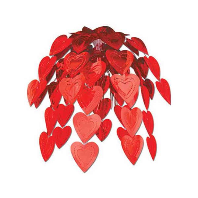 Beistle - 70750-R - Heart Cascade- Pack of 12
