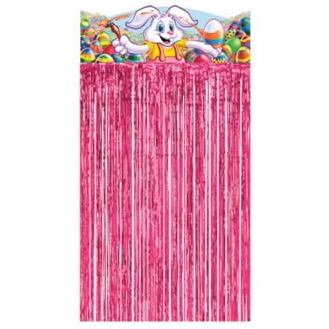 Beistle - 40450 - Easter Bunny Character Curtain- Pack of 12