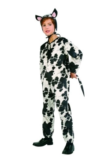 Picture of RG Costumes 90023-M Cow Costume - Size Child Medium 8-10
