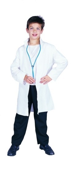Picture of RG Costumes 90030-M Lab Coat Costume - Size Child Medium 8-10