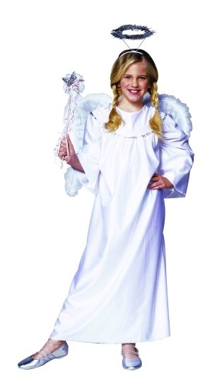 Picture of RG Costumes 91092-M Deluxe Angel Costume - Size Child Medium 8-10