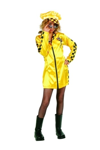 Picture of RG Costumes 91420-M Speedster Costume - Yellow - Size Preteen Medium 14-16