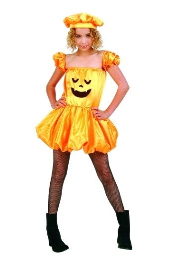 Picture of RG Costumes 91443-M Pumpkin Puff Costume - Size Child Medium 8-10