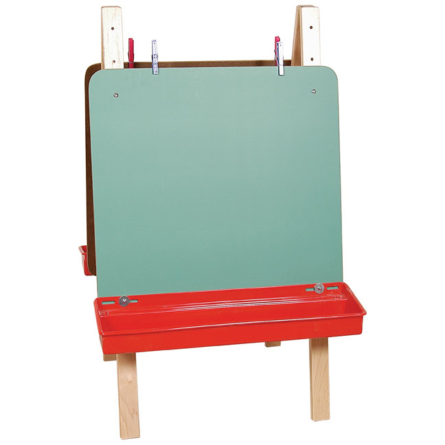 Picture of Wood Designs 17500 - Tot-Size Double Chalkboard Easel