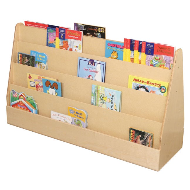Picture of Wood Designs 34248 - X-Tra Wide Double-Sided Book Display