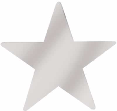 Picture of Beistle - 50998-S - Die-Cut Foil Star- Pack of 12
