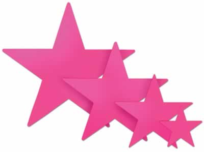 Die-Cut Foil Star - Pack of 24
