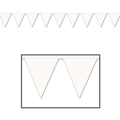 Picture of Beistle - 50708-W - Indoor-Outdoor Pennant Banner- Pack of 12