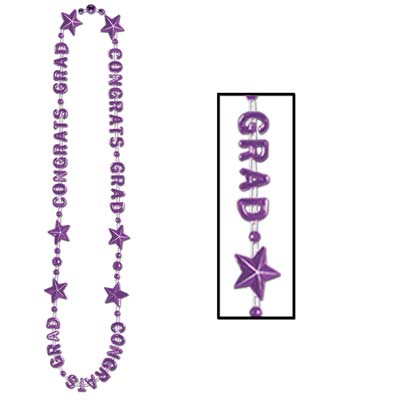 Picture of Beistle - 50595-PL - Congrats Grad Beads-Of-Expression- Pack of 12