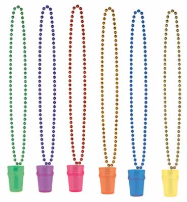 Picture of Beistle - 50778-ASST - Beads with Glass- Pack of 12