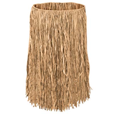 Picture of Beistle - 50450 - Adult Raffia Hula Skirt- Pack of 12