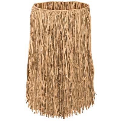 Picture of Beistle - 50434-N - King Size Raffia Hula Skirt- Pack of 12