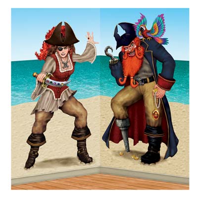 Picture of Beistle - 52011 - Bonny Blade And Calico Jack Props- Pack of 12