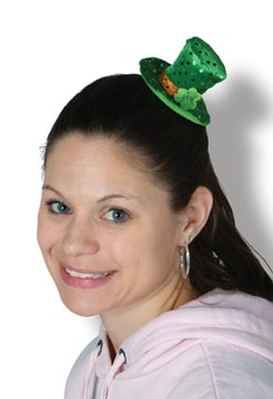 Picture of Beistle - 30766 - Leprechaun Hat Hair Clip- Pack of 12