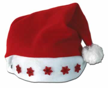 Picture of Beistle - 20732 - Light-Up Santa Hat- Pack of 12