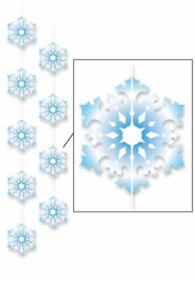 Picture of Beistle - 22965 - Snowflake Stringer- Pack of 12