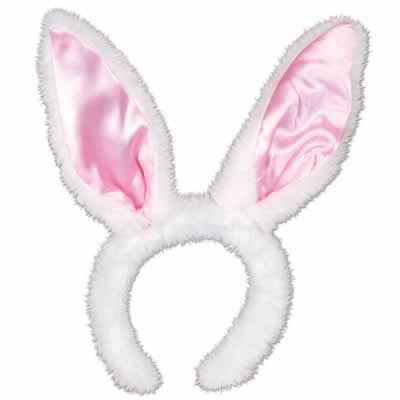 Picture of Beistle - 40761 - Plush Satin Bunny Ears- Pack of 12
